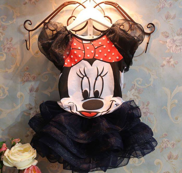 dress minnie mouse anak lucu